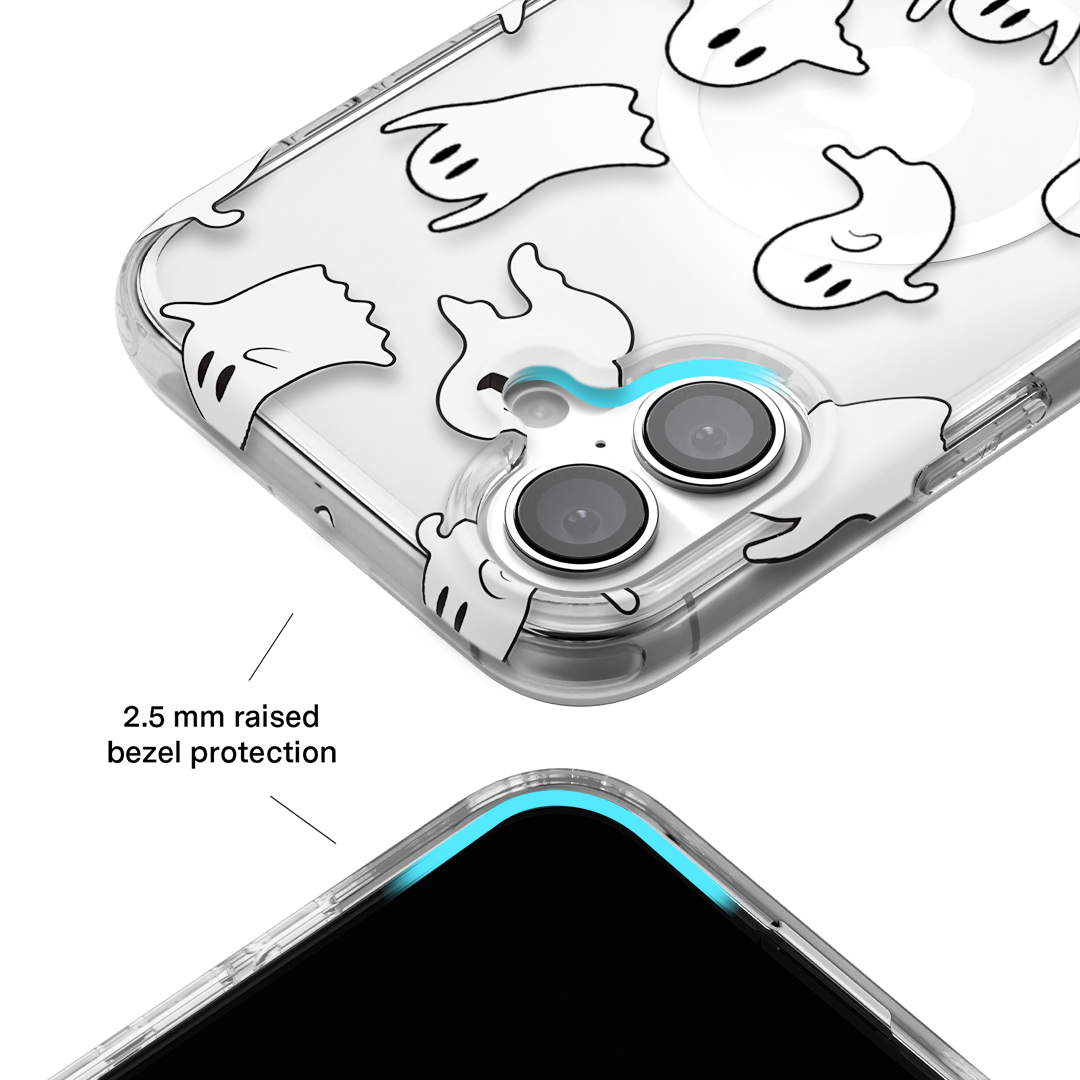 Ghosted Clear iPhone Case