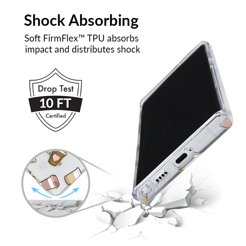 Coffee First Clear Samsung Galaxy Case