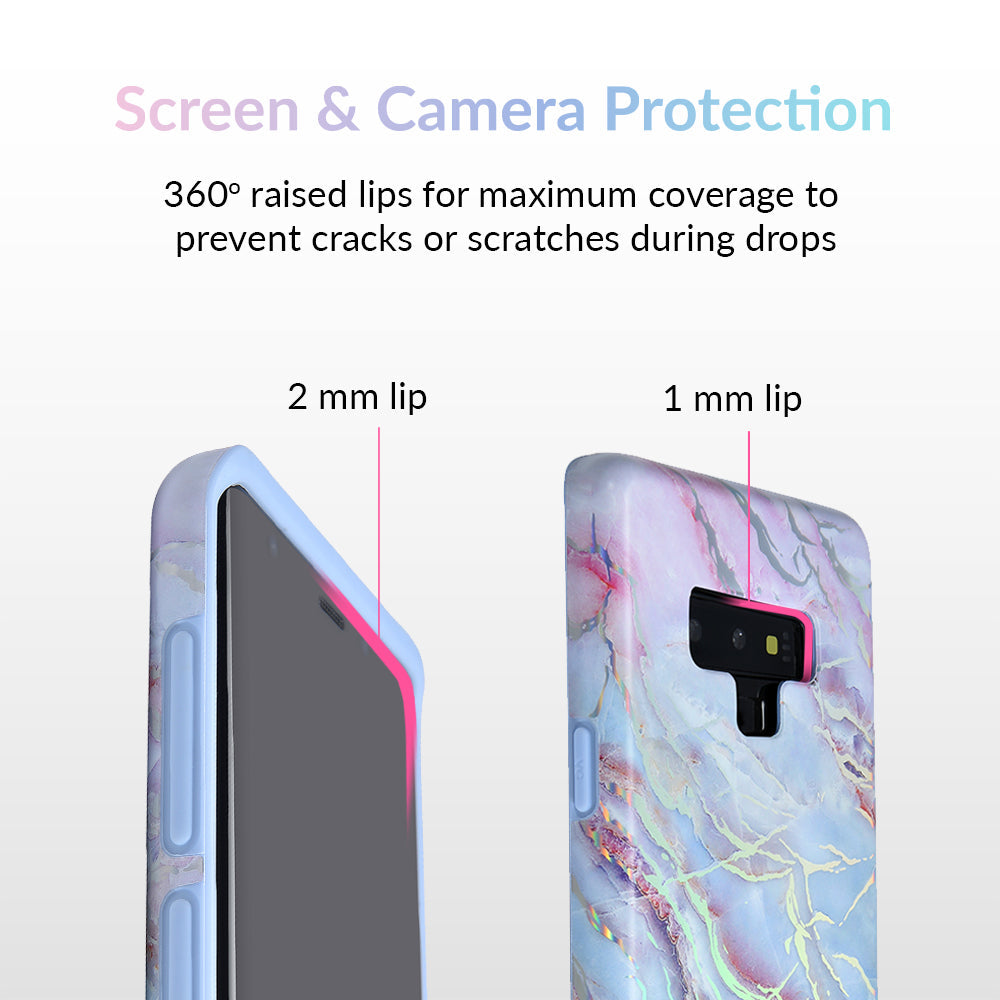 Holo Moonstone Marble Samsung Galaxy Case