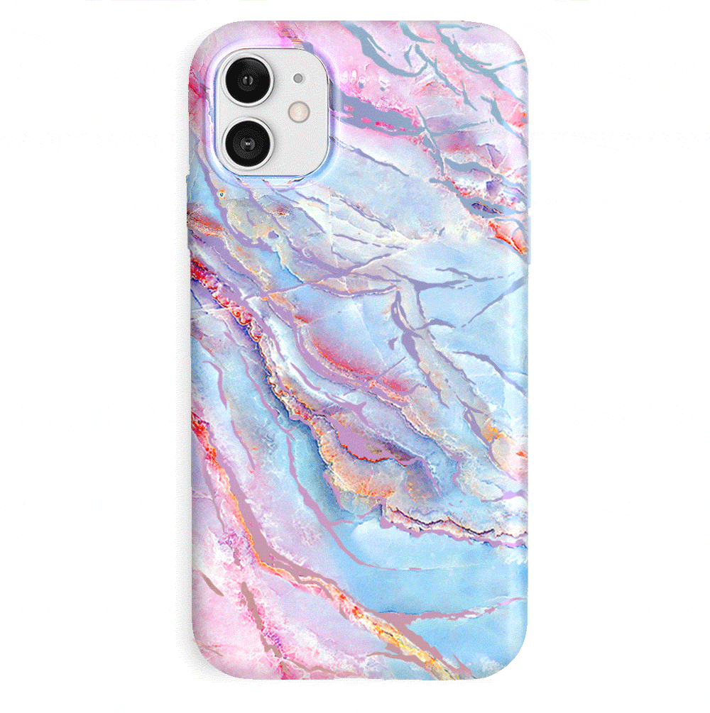 Holo Moonstone Marble iPhone Case