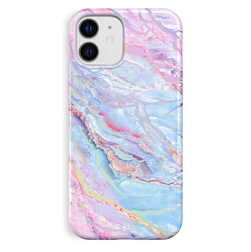 Holo Moonstone Marble iPhone Case