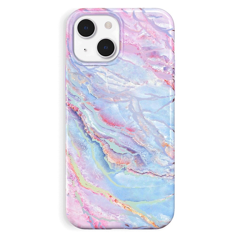 Holo Moonstone Marble iPhone Case