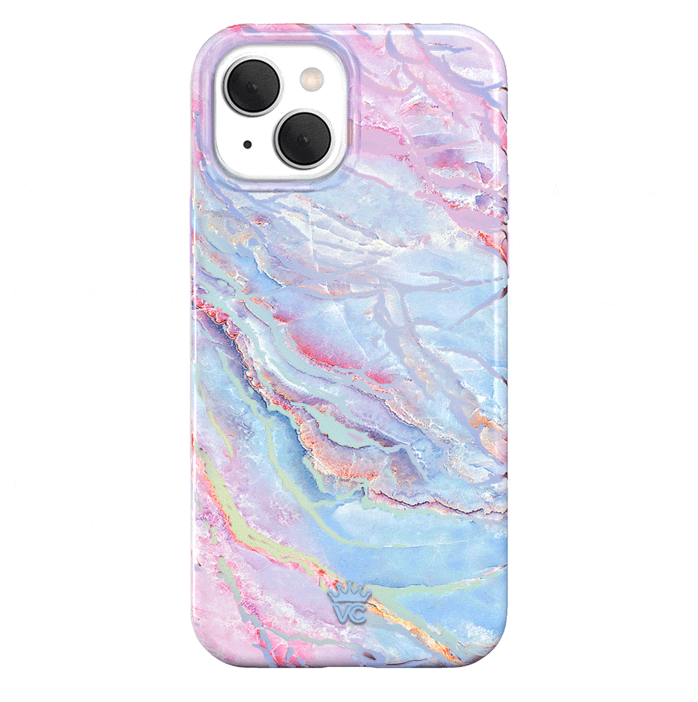Holo Moonstone Marble iPhone Case