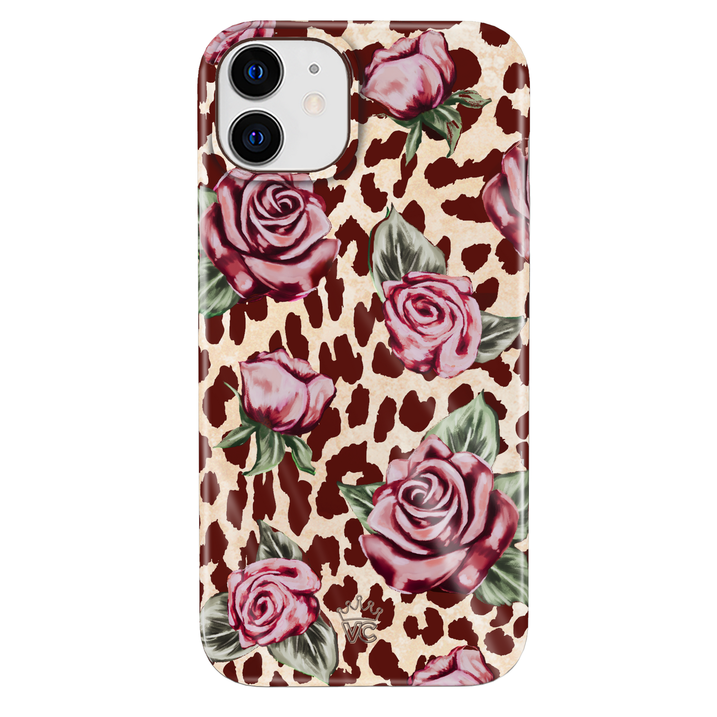 Rosy Leopard iPhone Case