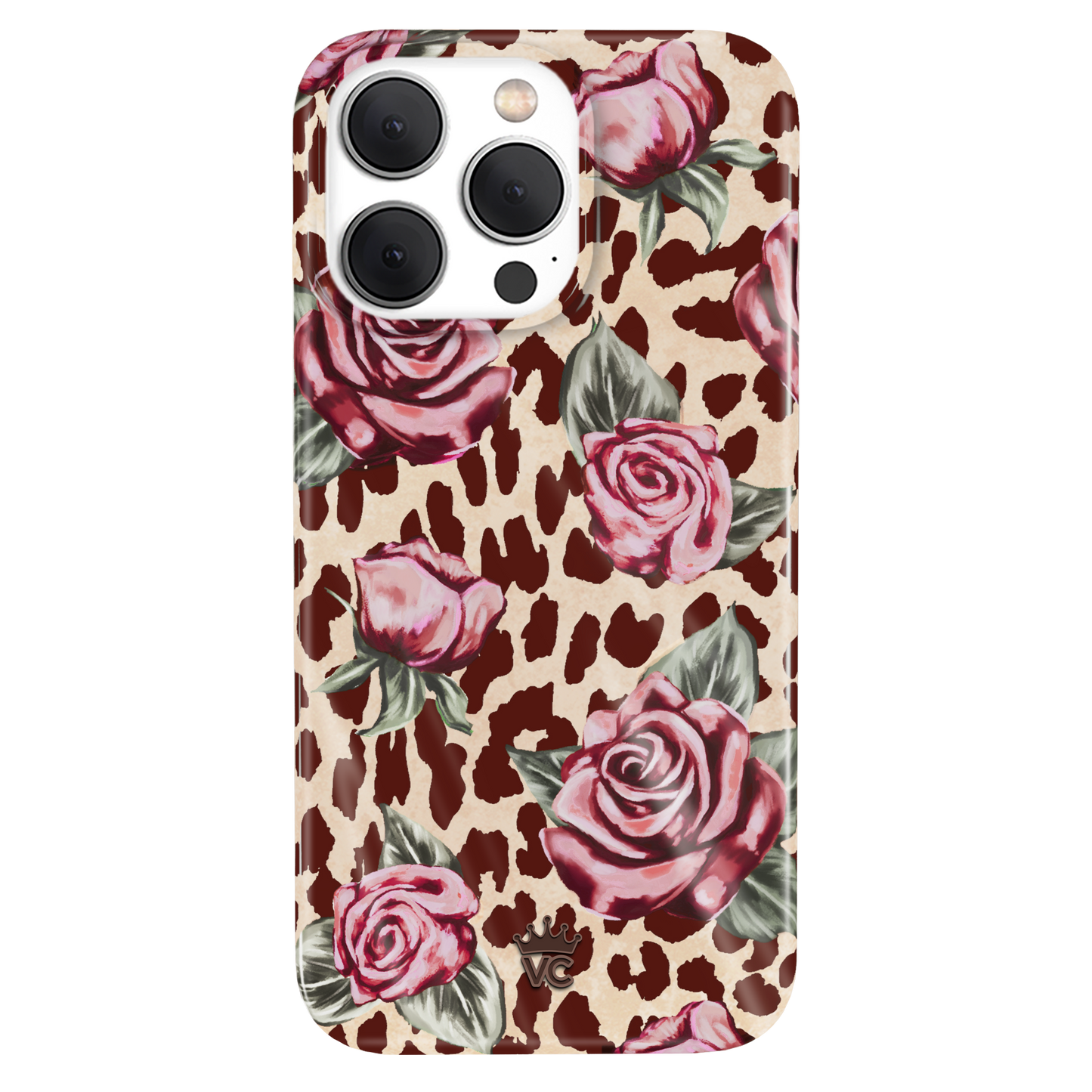 Rosy Leopard iPhone Case