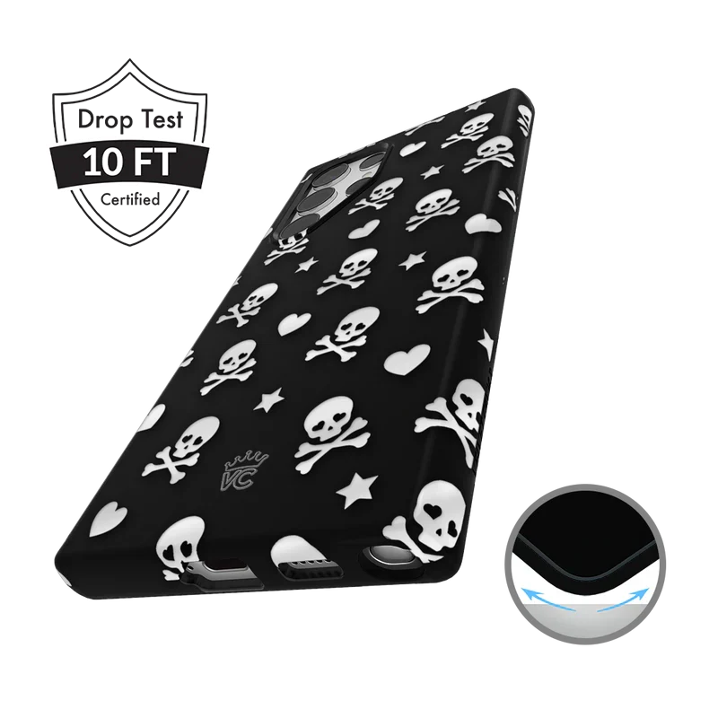 Chrome Skulls Samsung Case