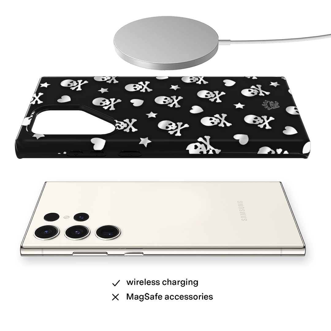 Chrome Skulls Samsung Case