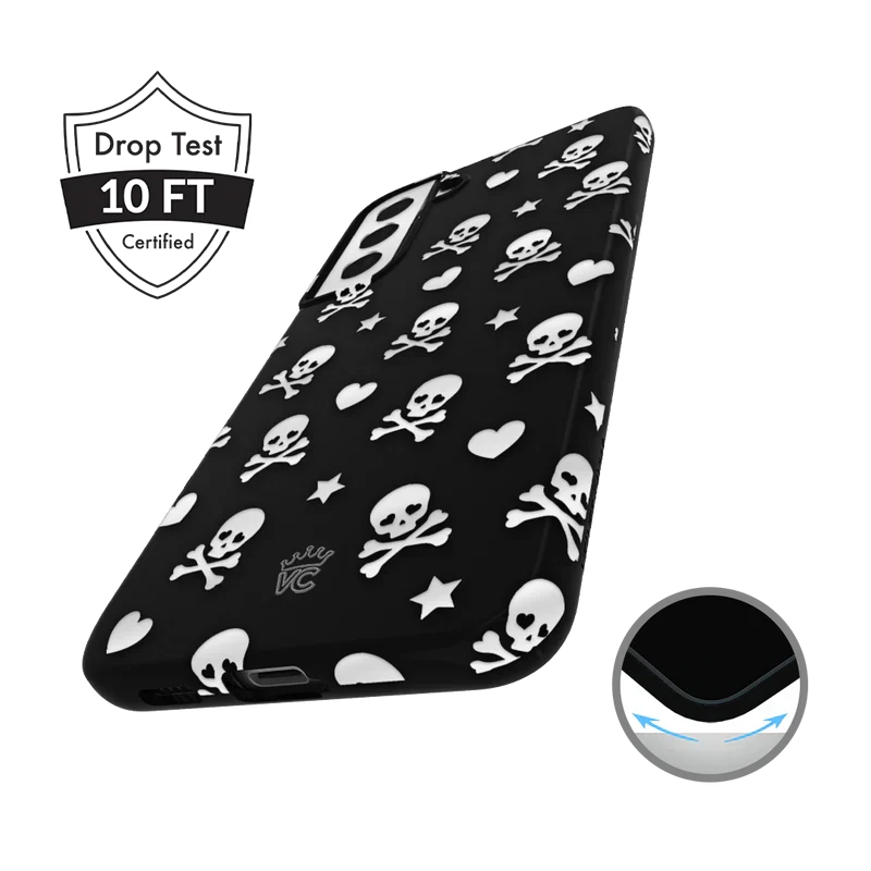 Chrome Skulls Samsung Case