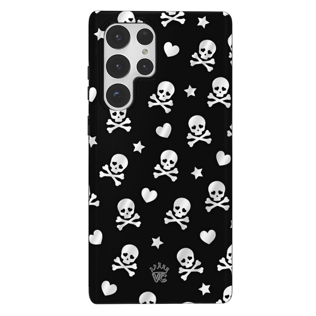 Chrome Skulls Samsung Case