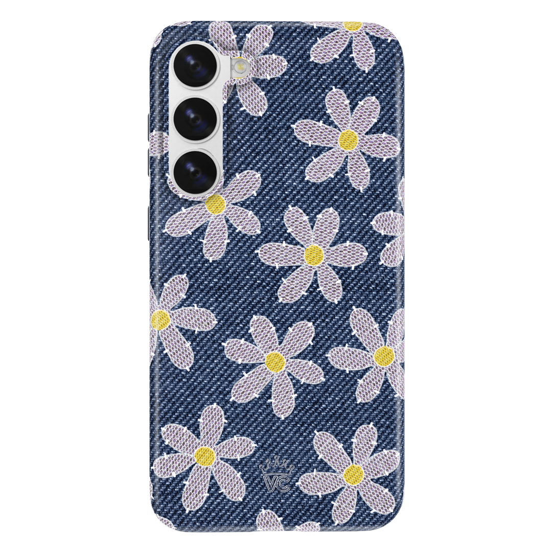 Denim Daisy Samsung Case