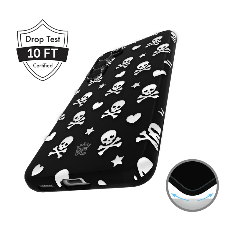 Chrome Skulls Samsung Case