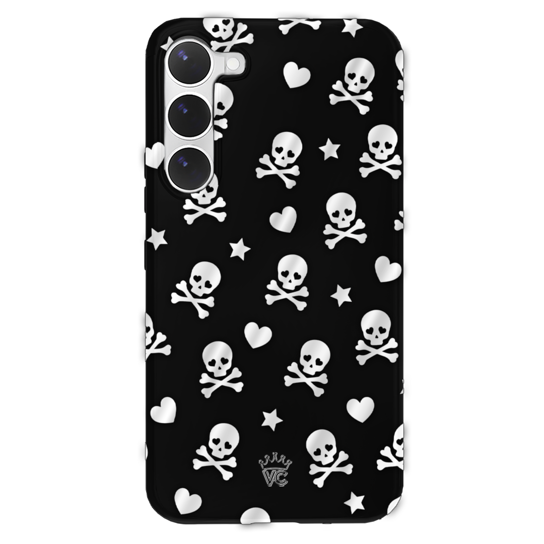 Chrome Skulls Samsung Case