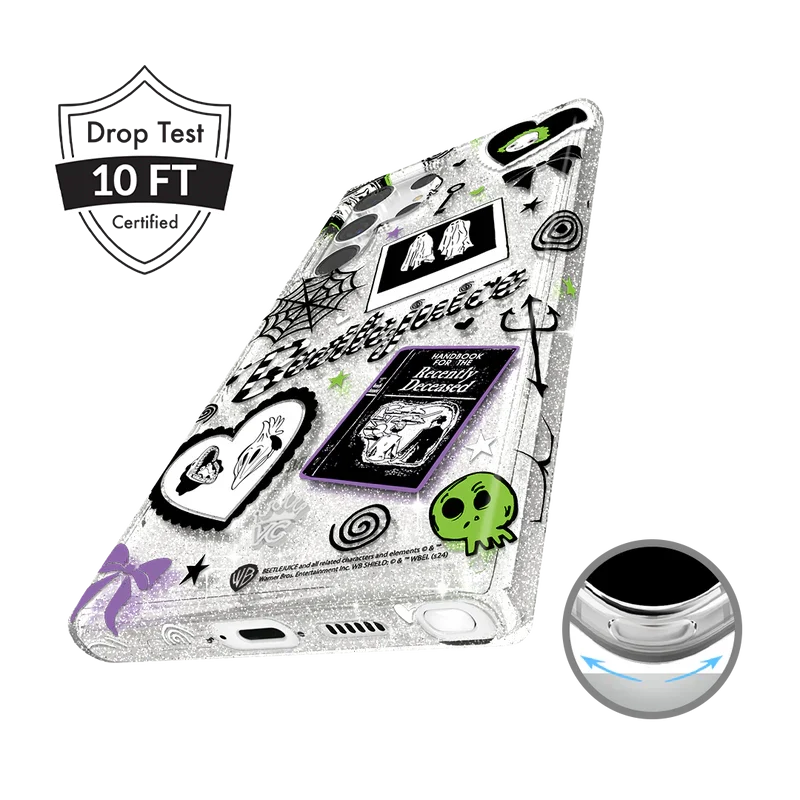 Beetlejuice Ghost with the Most Samsung Case
