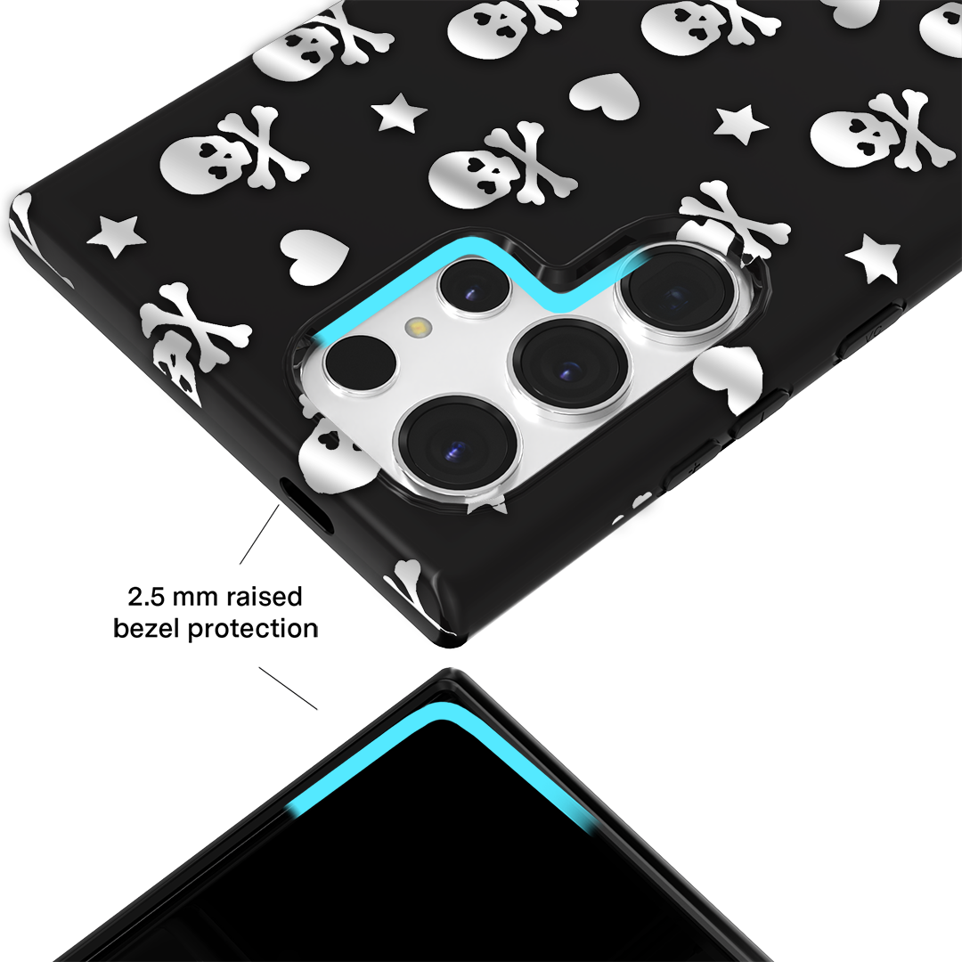 Chrome Skulls Samsung Case