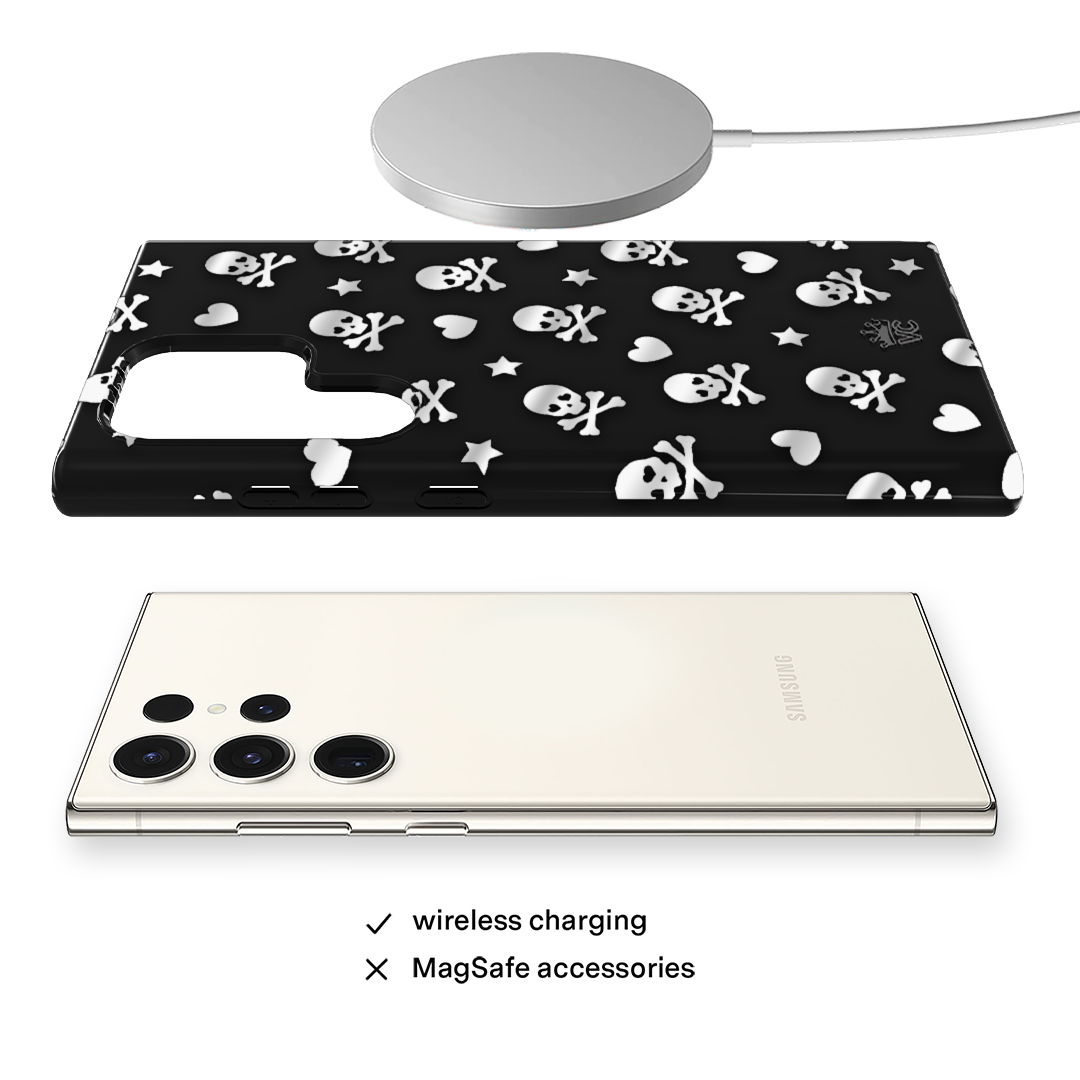 Chrome Skulls Samsung Case