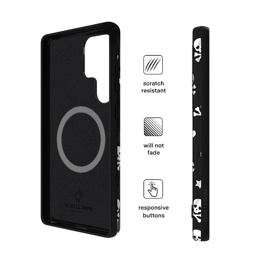 Chrome Skulls Samsung Case