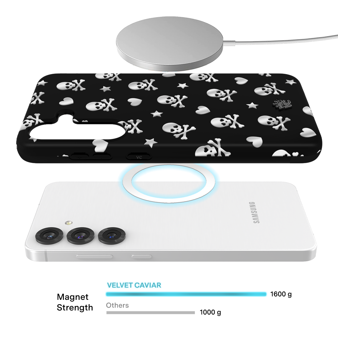 Chrome Skulls Samsung Case
