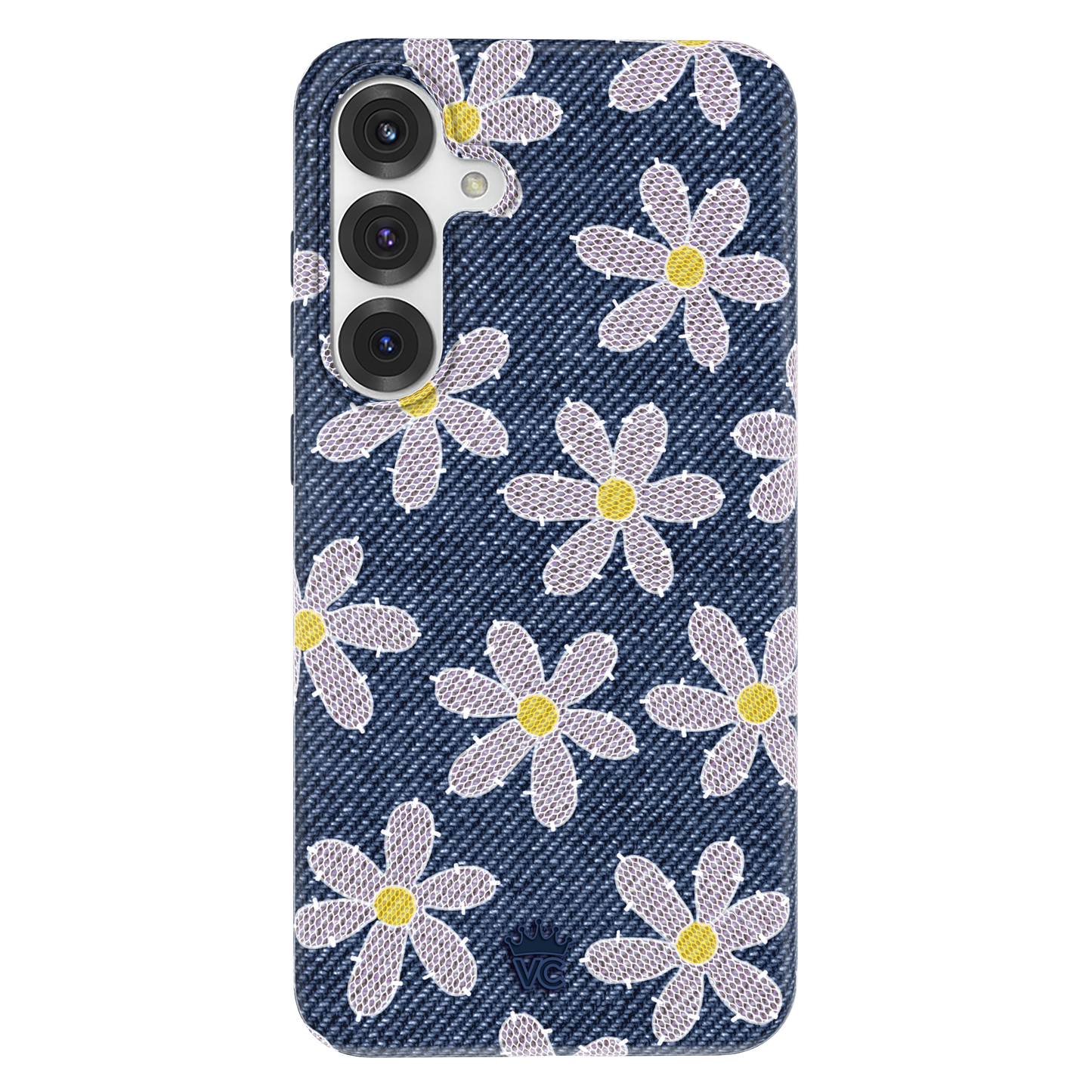Denim Daisy Samsung Case