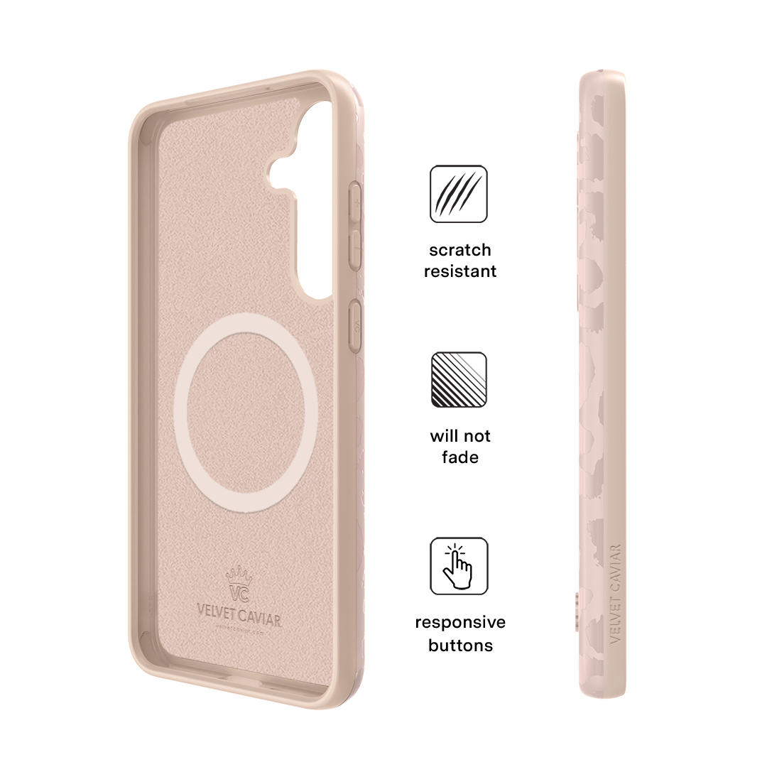 Nude Leopard Samsung Case