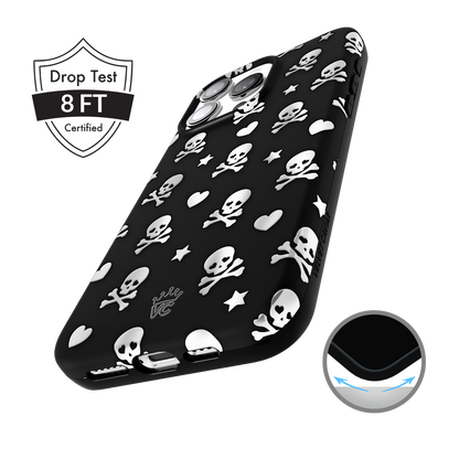 Chrome Skulls iPhone Case