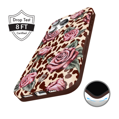 Rosy Leopard iPhone Case