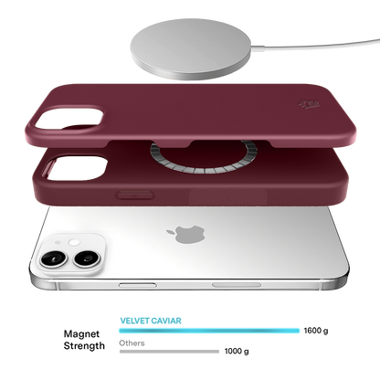 Burgundy 1990 iPhone Case