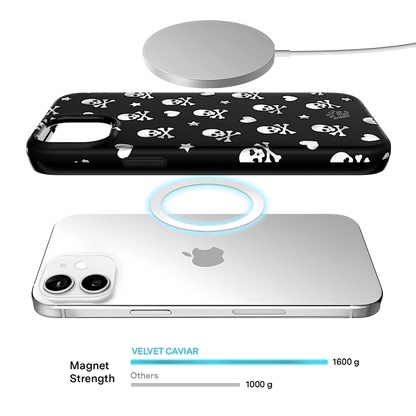 Chrome Skulls iPhone Case
