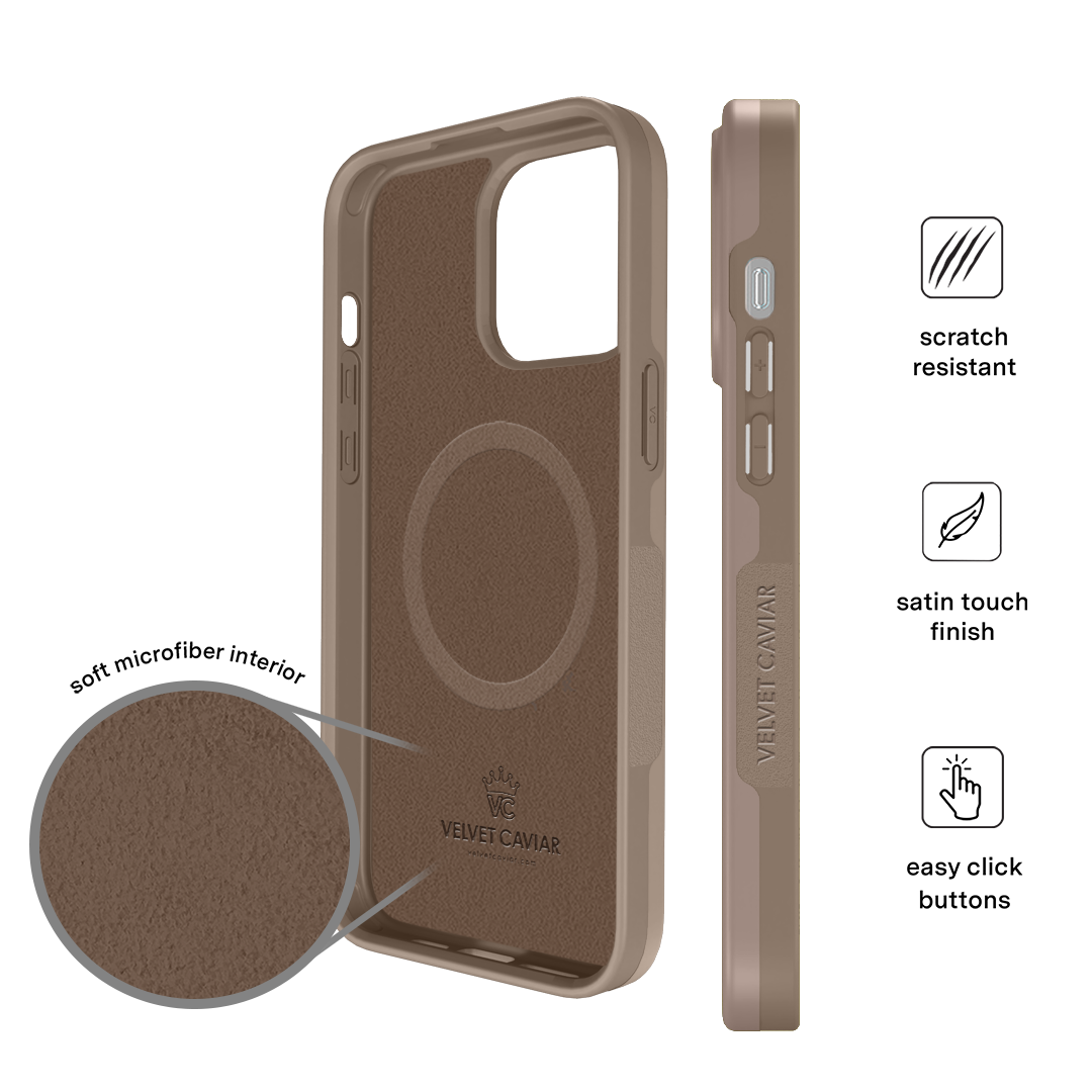Cashmere Taupe iPhone Case
