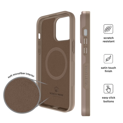 Cashmere Taupe iPhone Case