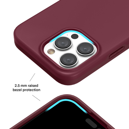 Burgundy 1990 iPhone Case