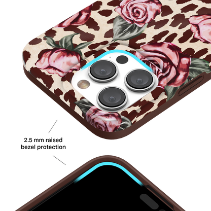 Rosy Leopard iPhone Case