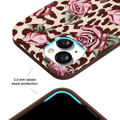 Rosy Leopard iPhone Case