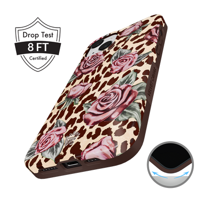 Rosy Leopard iPhone Case