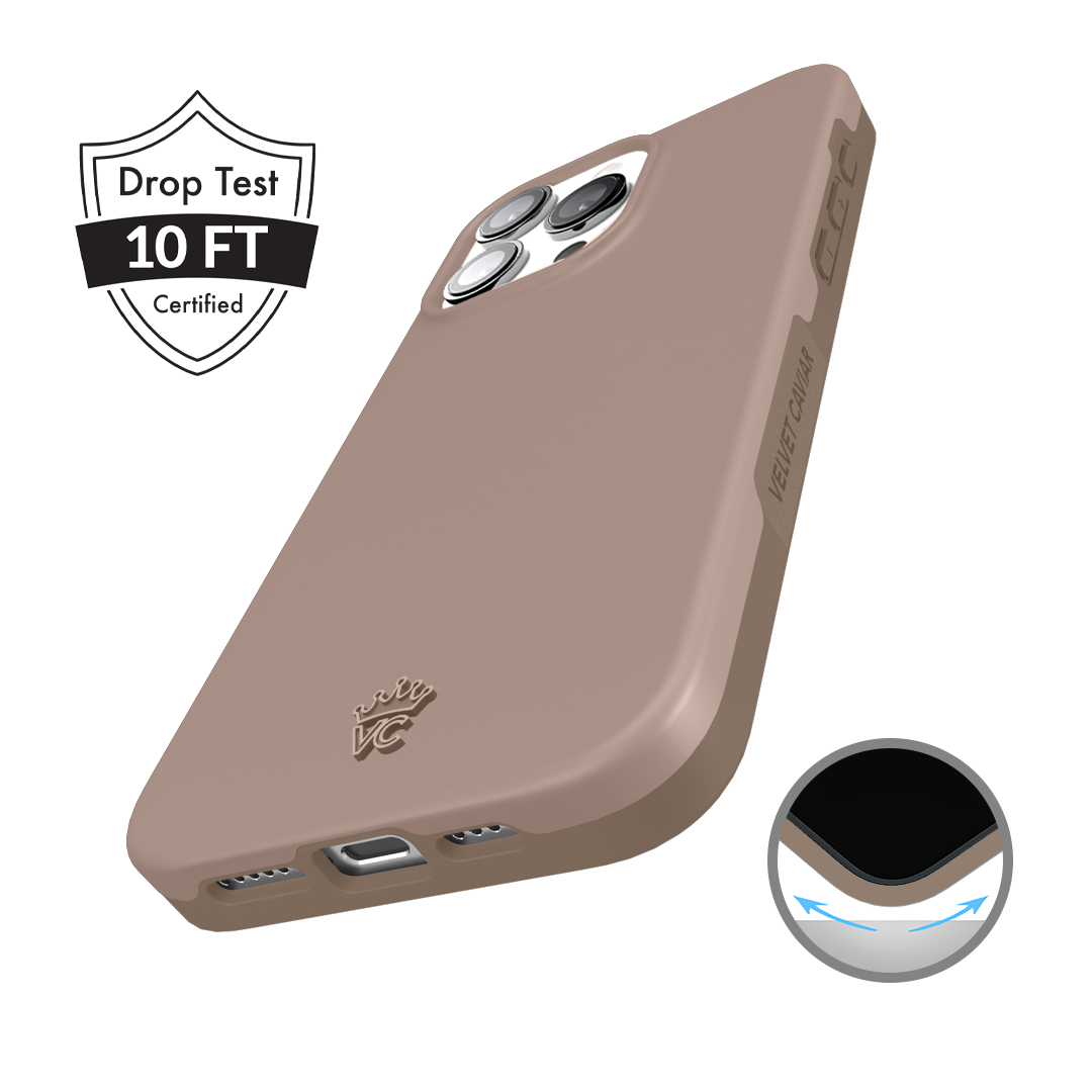 Cashmere Taupe iPhone Case
