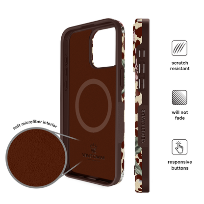 Rosy Leopard iPhone Case