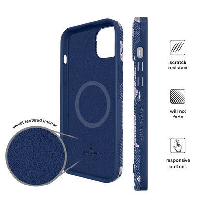 Denim Daisy iPhone Case
