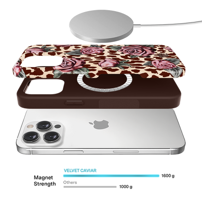 Rosy Leopard iPhone Case