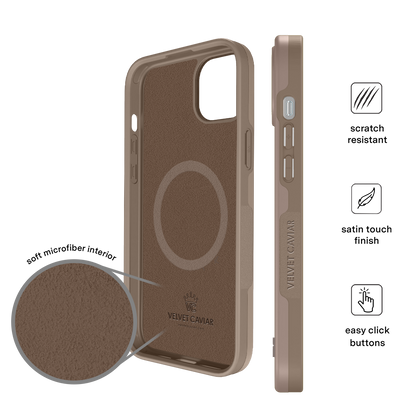 Cashmere Taupe iPhone Case