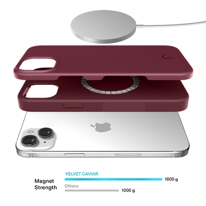 Burgundy 1990 iPhone Case