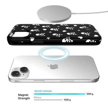 Chrome Skulls iPhone Case