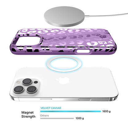 Amethyst Leopard iPhone Case