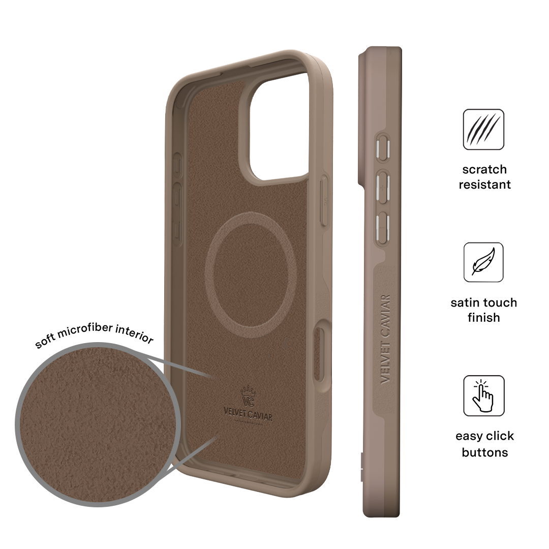 Cashmere Taupe iPhone Case