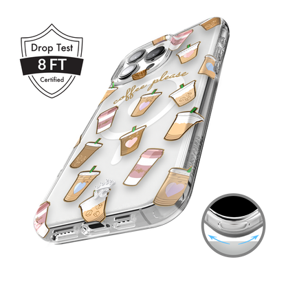 Coffee First iPhone Case