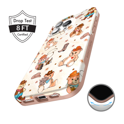 Cowboy Teddy iPhone Case