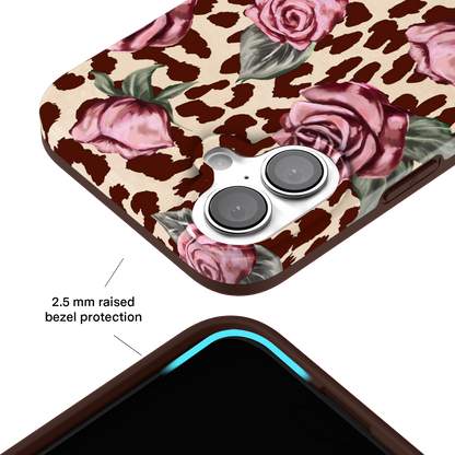Rosy Leopard iPhone Case