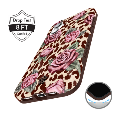 Rosy Leopard iPhone Case