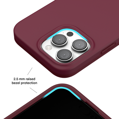 Burgundy 1990 iPhone Case