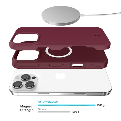 Burgundy 1990 iPhone Case