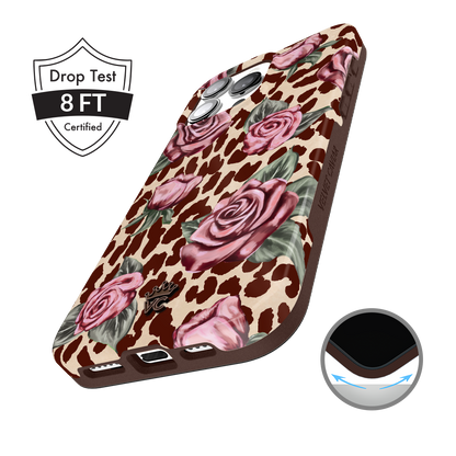 Rosy Leopard iPhone Case