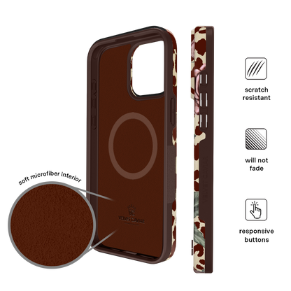 Rosy Leopard iPhone Case